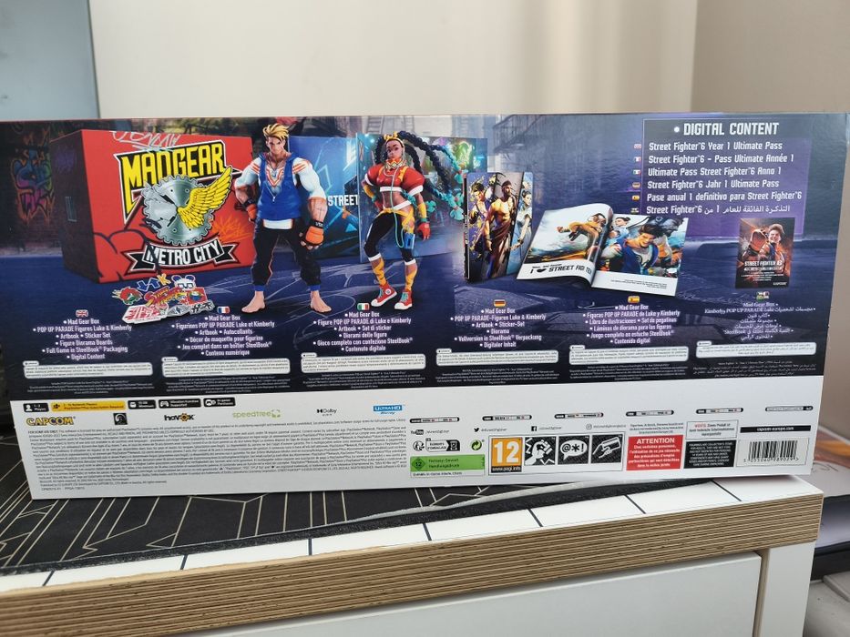 Street Fighter 6 Collector’s Edition NOVO RARO PS5