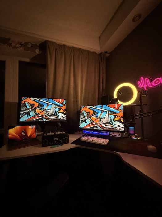 Стол угловой для пк на 2 монитора игровой стол для учебы