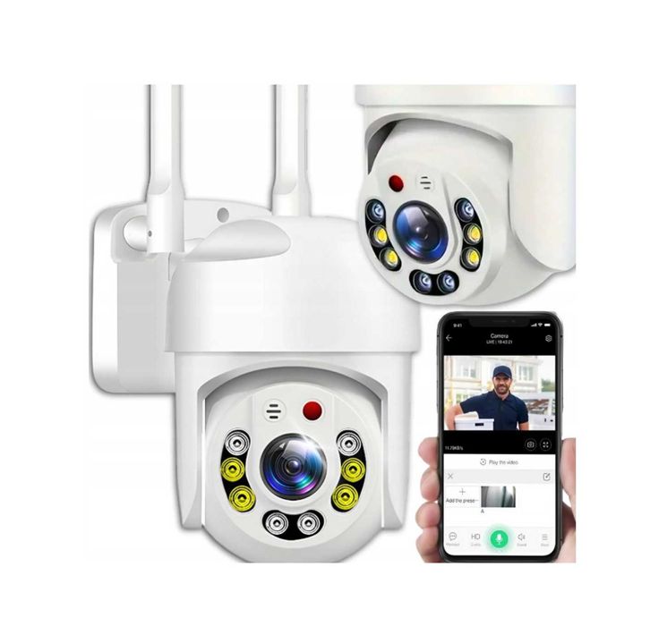 KAMERA WIFI SMART  obrotowa full hd 1080p 2mp zoom