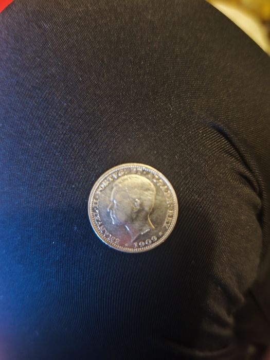 Prata moeda 200 Reis