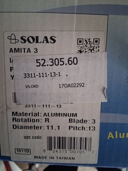 ÉLICE ainda embalada na caixa de origem.