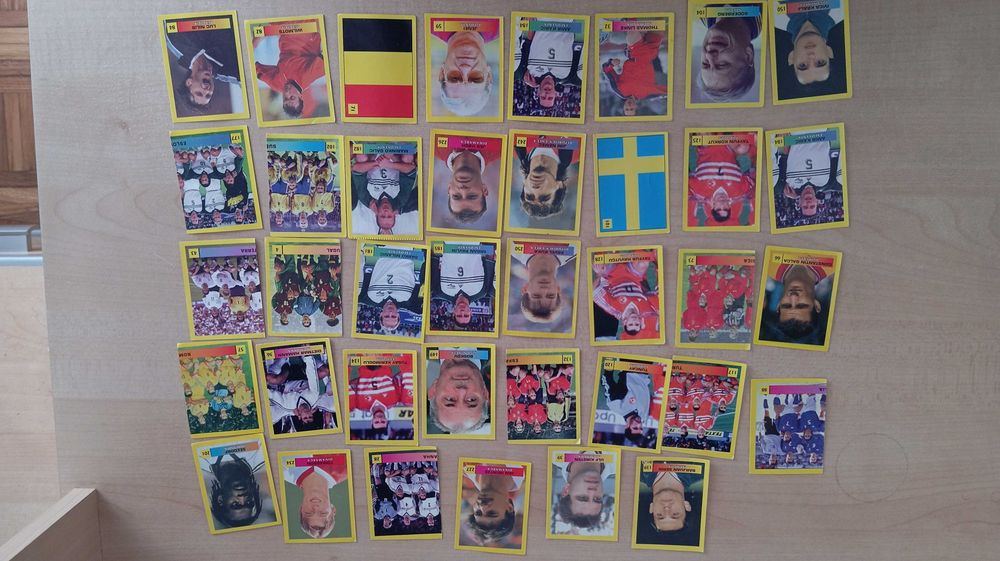 Lote Cromos Panini Euro 96