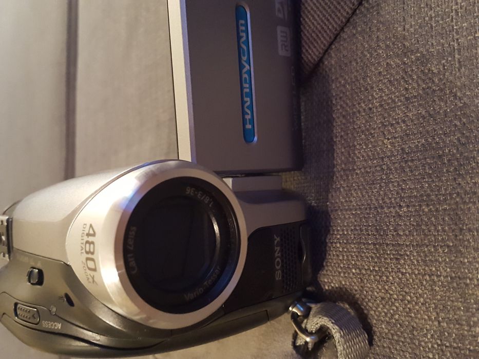 Sony Handycam Dvd-RW + Bolsa CaseLogic + Dvds