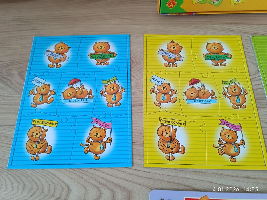 Gra edukacyjna Dni tygodnia od firmy Aleksander