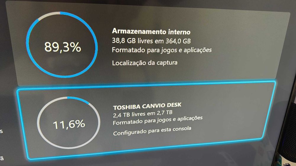 Xbox series s com 3tb de armazenamento + jogos