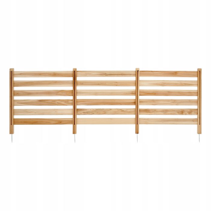 Drewniana osłona prywatności VEVOR 914X914MM 3-PANELOWA solidna