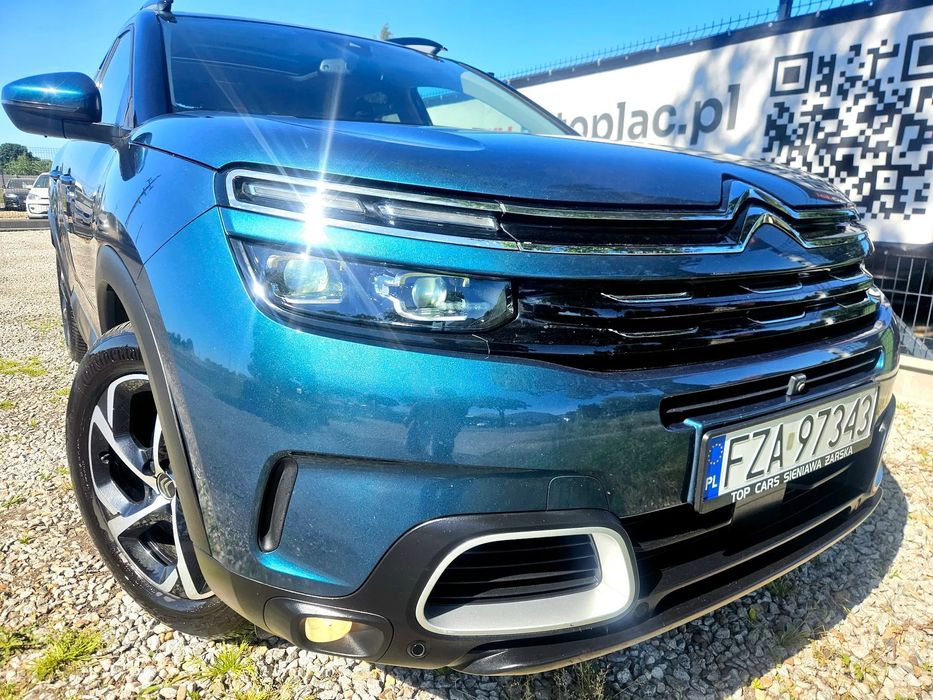 Citroën C5 Aircross 1.6 PT 180KM Wersja Feel Pełny Led Automat Nawigacja Kamera Zarejestro