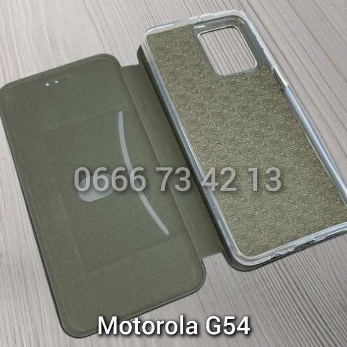 Чехол книжка на Motorola G32 G54 G84 кожаный чохол книжка шкіряний