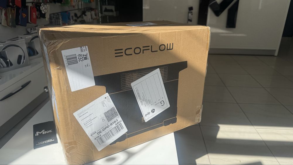 Ecoflow Delta 2 3 EFD330 EFDELTA3 EU Євро Вилка Нова 1800W/1024Wh 680-850€