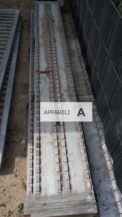 Алюмінієві трапи 2.5 м Грузоподъемность 12 тон 24 тони