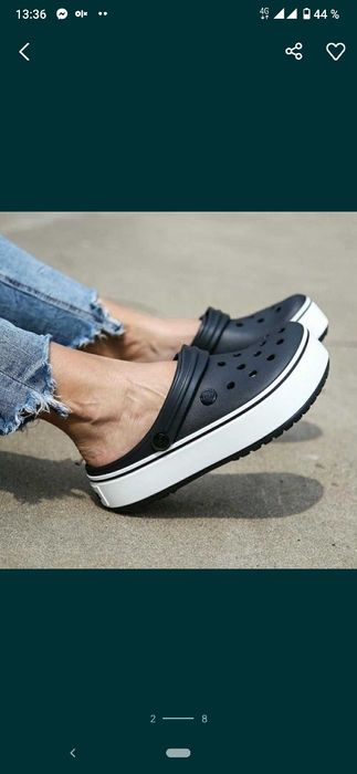 Crocband Platform кроксы на платформе Crocs 36-41