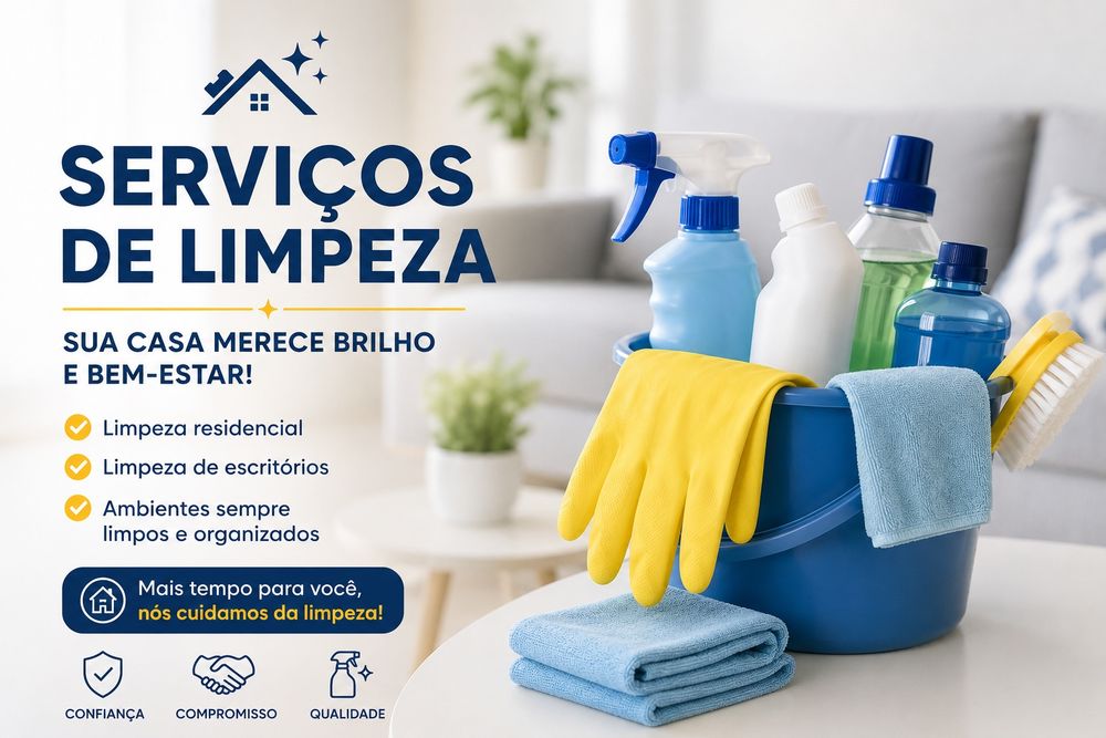 Faço limpezas em Aveiro