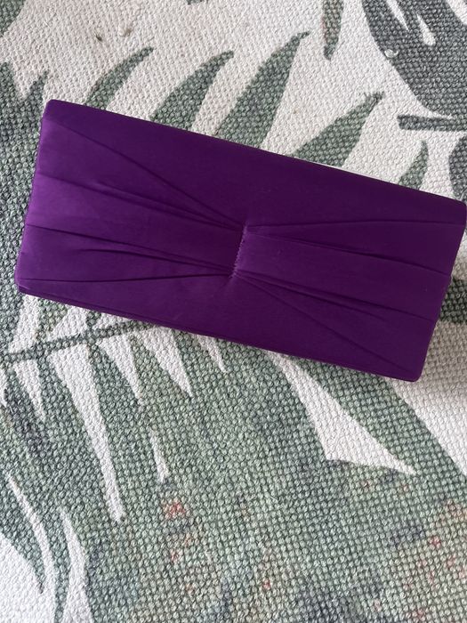 Kopertówka do ręki fioletowa