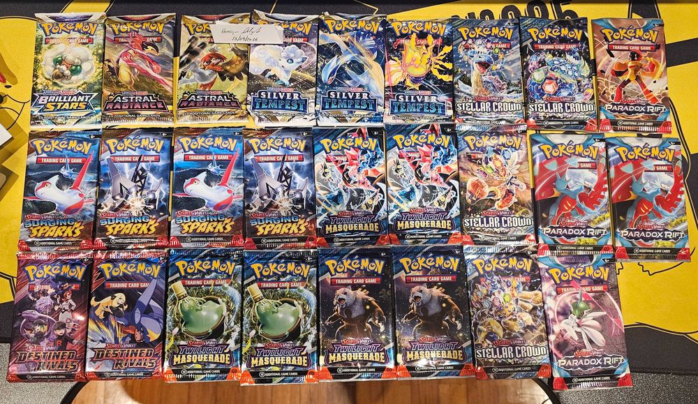 Pokemon TCG - Boosters Selados