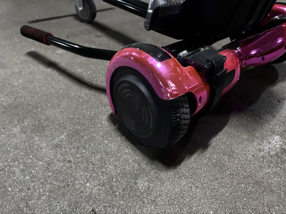 Hoverboard com leds nas rodas