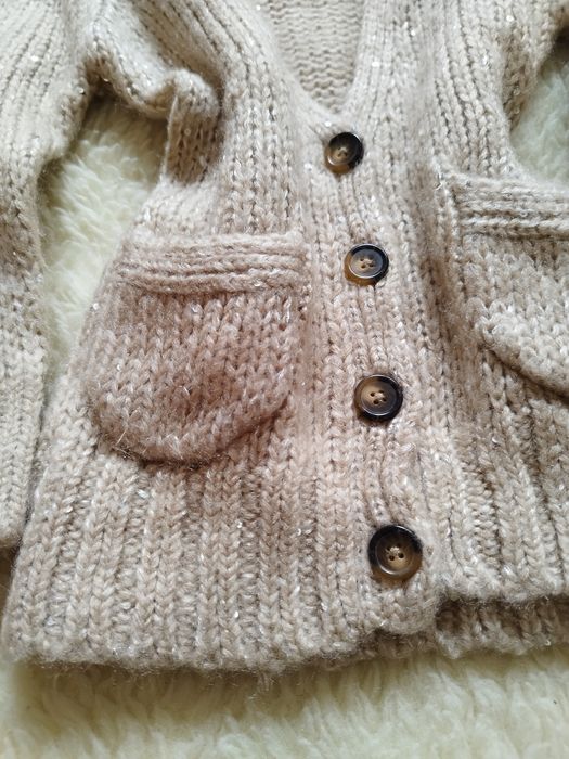 Sweter kardigan roz.104 Next