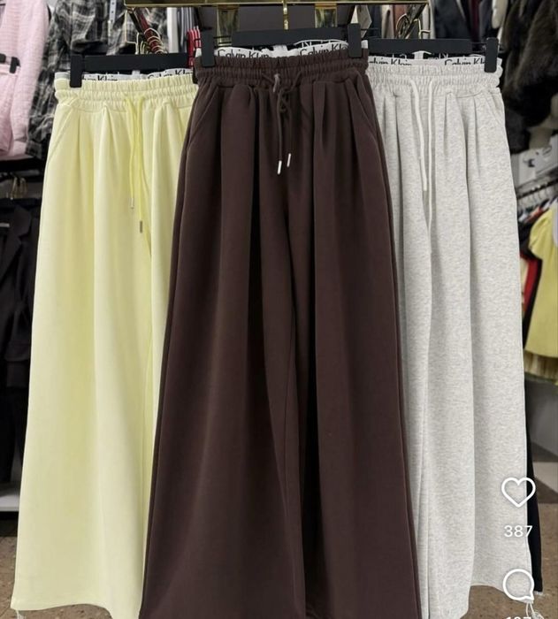 Теплі штани вільного крою