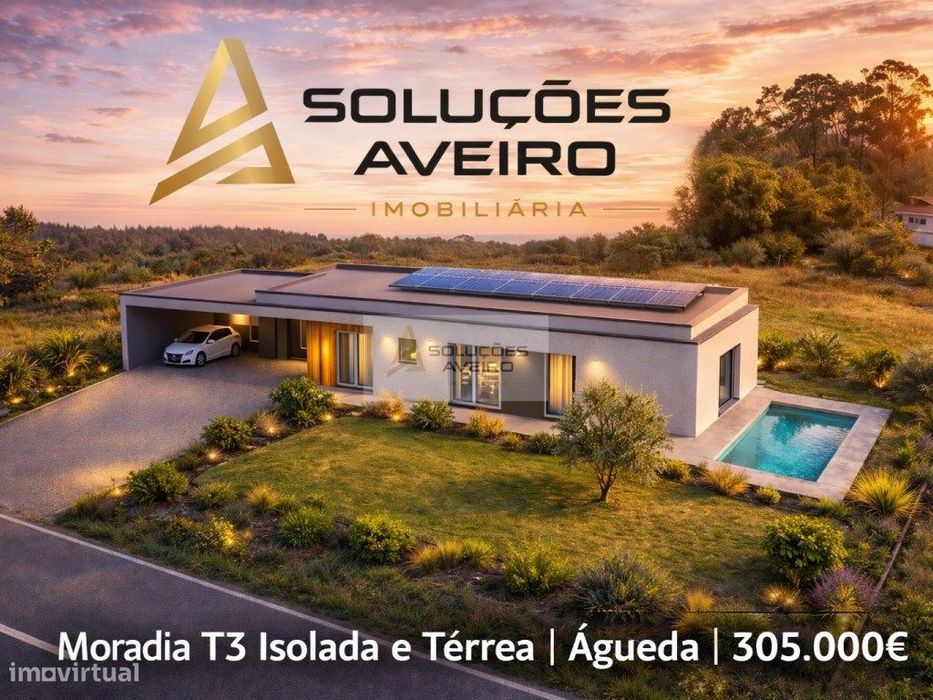 Moradia T3 Isolada e Térrea em Macinhata do Vouga