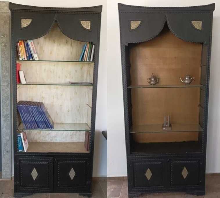 Vendo duas Estantes em madeira maciça artesanal
