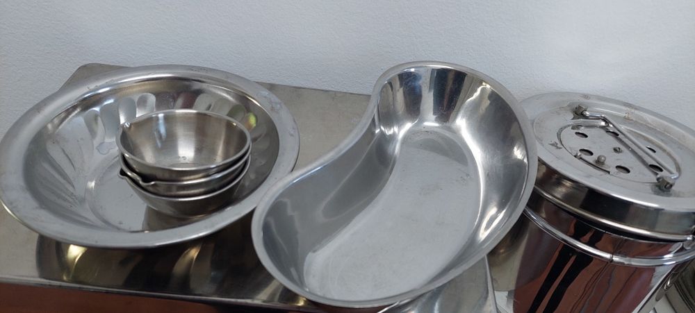 Esterelização médico cirúrgico inox bom estado