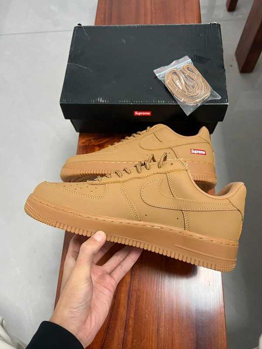 Nike_Air_Force_1_Low_SP_Supreme_Wheat_Rozmiar 46