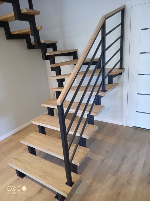 Schody, konstrukcja metalowe spawanie barierki balustrady