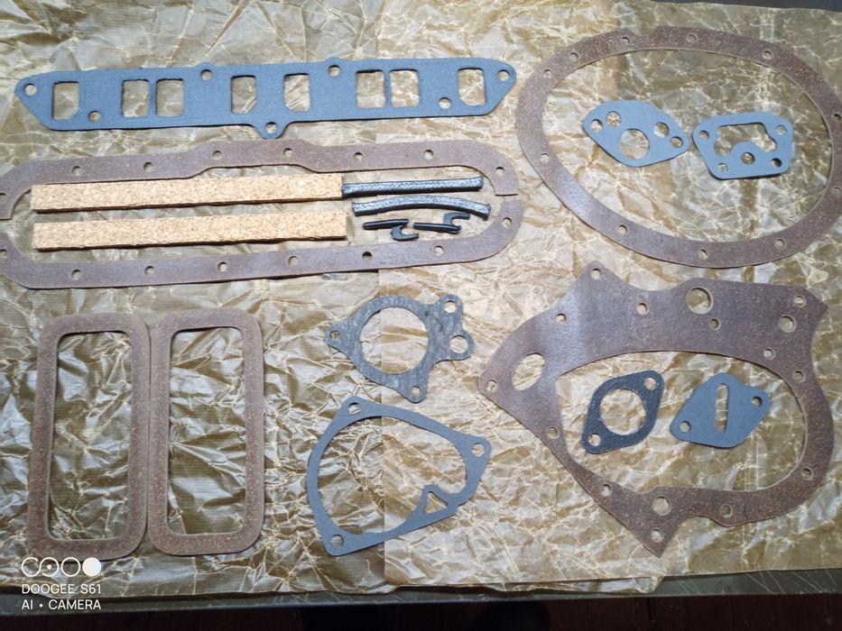 Kplet uszczelek m20 Warszawa 223 żuk Nysa gaz69 pobieda dolnozaworowy