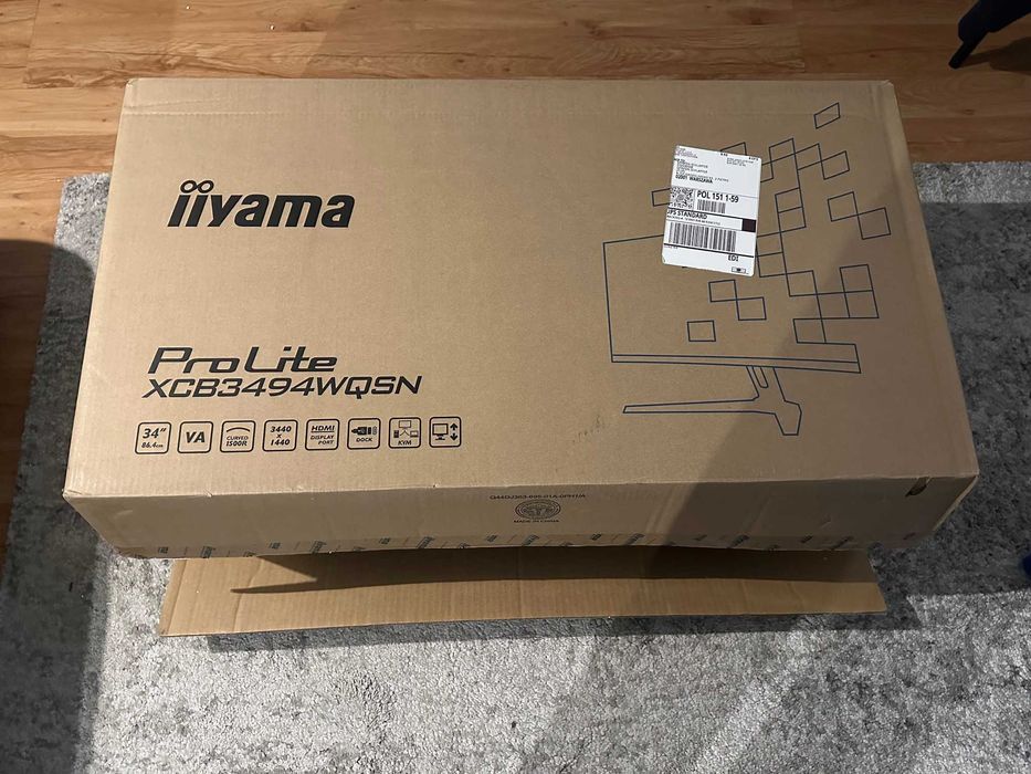 Monitor iiyama ProLite XCB3494WQSN – 34''