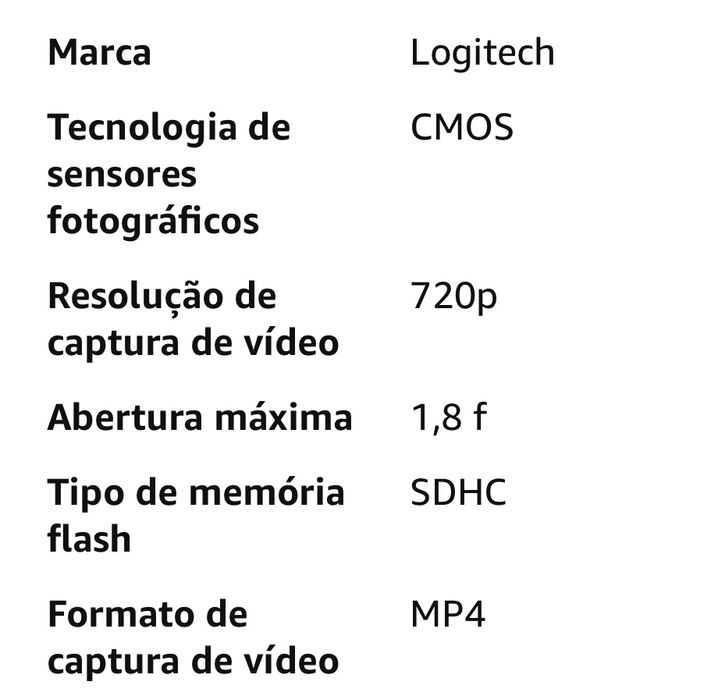 Webcam Logitech C270