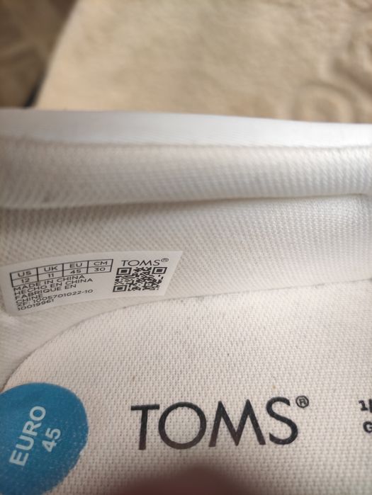 Nowe buty espadryle Toms r. 45