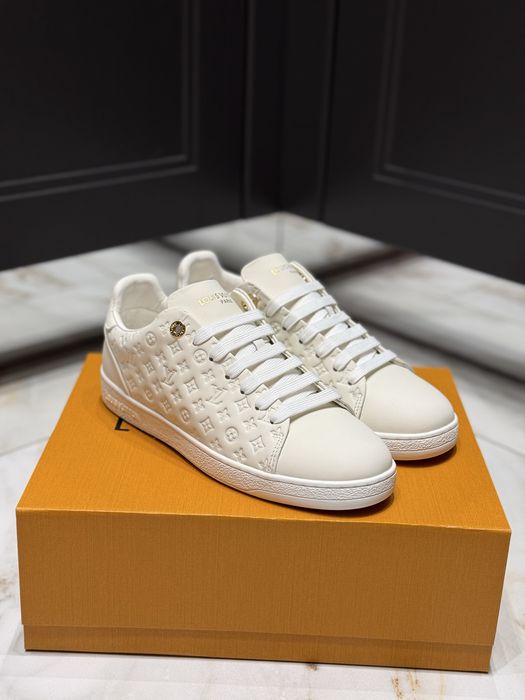Trampki Louis Vuitton White Leather
