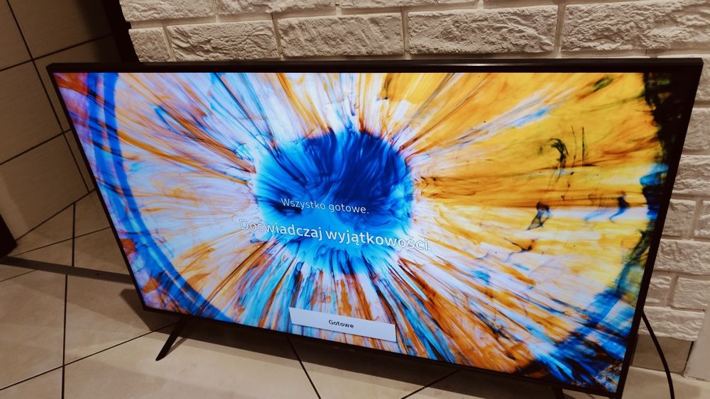 Samsung 43cali smart tv  4K UHD z Wi-Fi, 2022r