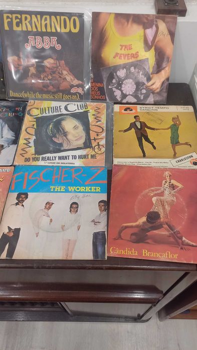 Lote 40 discos de vinil