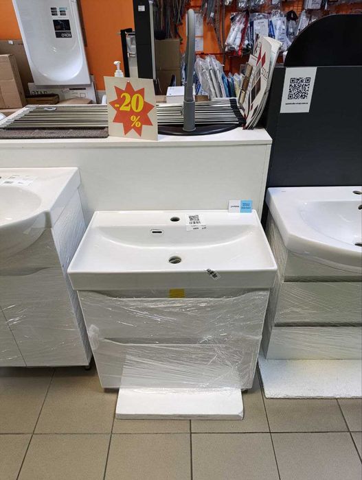 Тумба з умивальником у ванну кімнату. Меблі для ванної кімнати