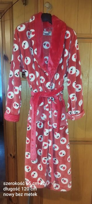 Nowy gruby szlafrok super miękki!