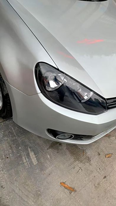 Vidro capa lente farol ótica vw golf 6 mk6 gti R
