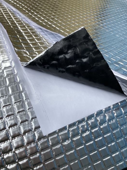 Виброизоляция 2 мм 50х35 см, бутилкаучук шумоизоляция для авто