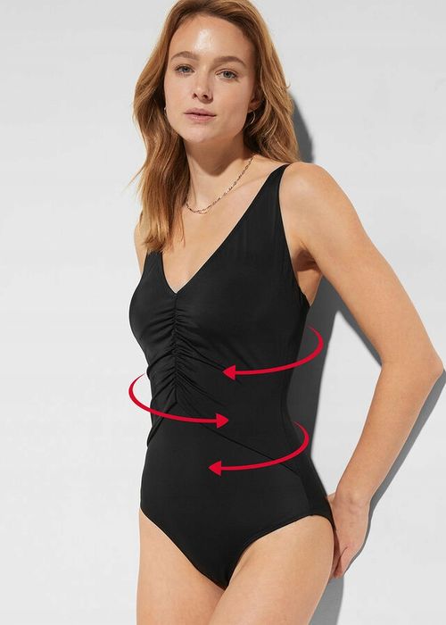 B.P.C kostium kąpielowy modelujący czarny ^40