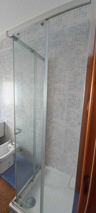 Resguardo duche para base de chuveiro de 80x80 - Sanitana