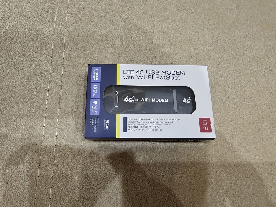 Продам LTE 4G USB модем із функцією Wi-Fi HotSpot.