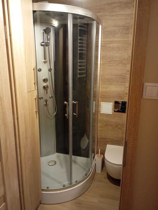 mieszkanie trzypokojowe I piętro w bliźniaku, 47 m2