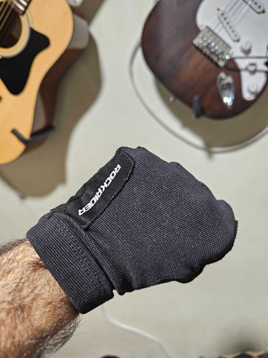 Luvas Rockrider ST100 Preta