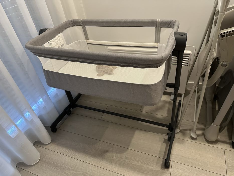 Berço Co-Slepping KINDERKRAFT Neste Up 2 Cinzento