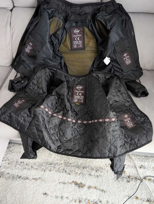 Casaco motard para senhora.