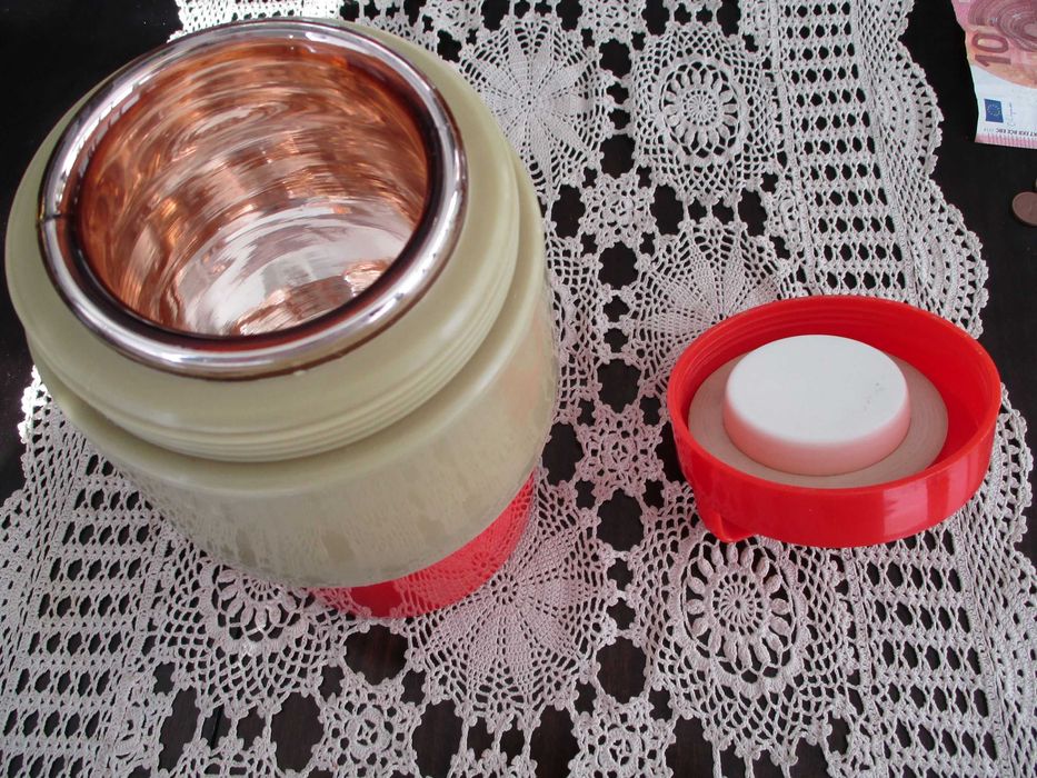 Marmita Termo lancheira térmica para comida ou sopa Capacidade 1 L