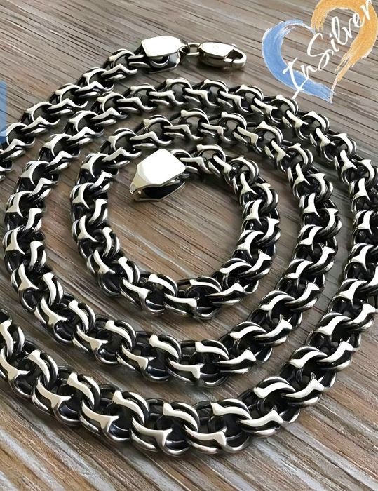 БИСМАРК КИЕВСКИЙ  Серебряная  цепочка  Вес 45-65грамм  925 проба