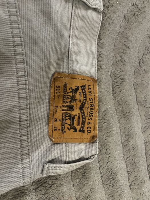 Jeansy Levi's 511 Slim Gris Clair