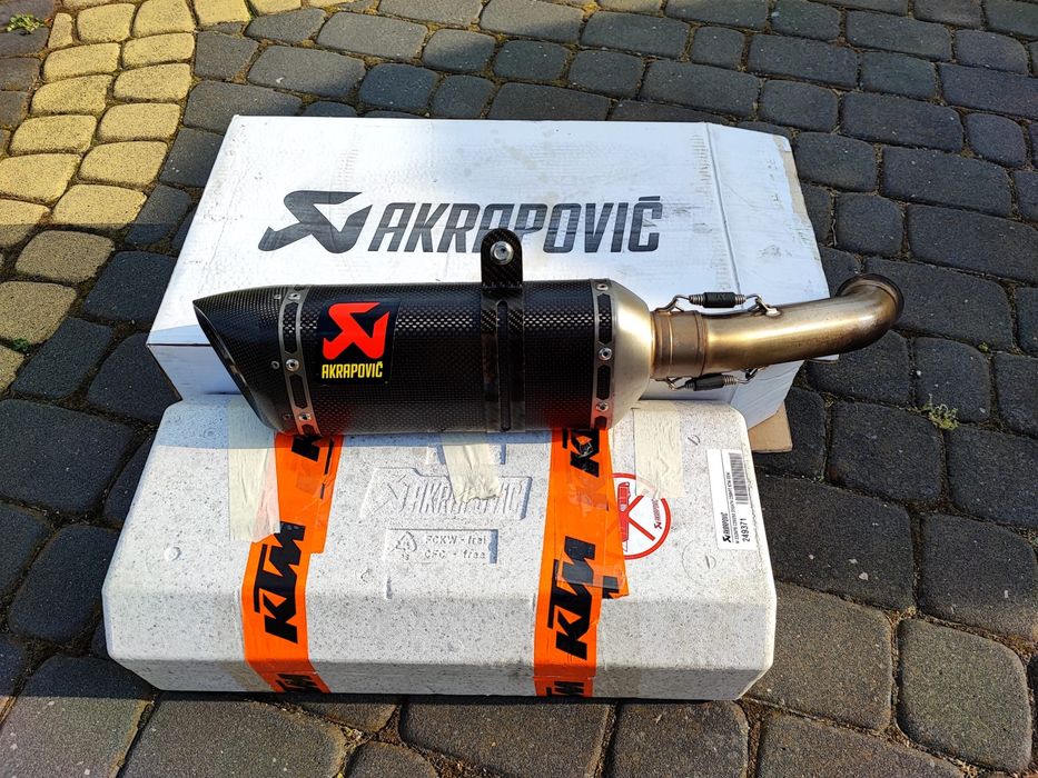 Wydech AKRAPOVIC KTM DUKE 125 390 Oryginał Tłumik