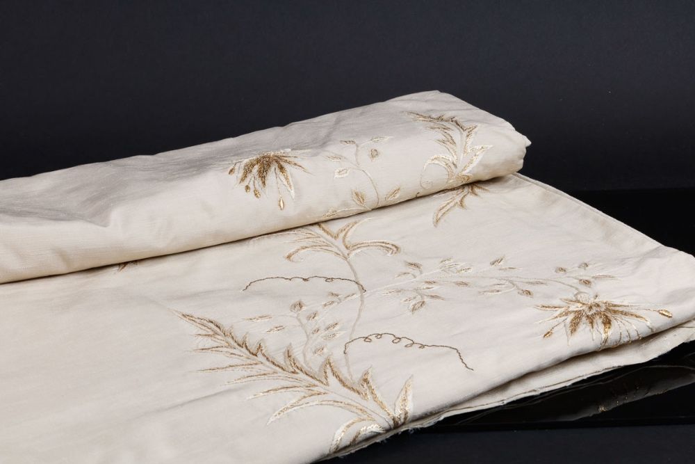 Colcha antiga de procissão