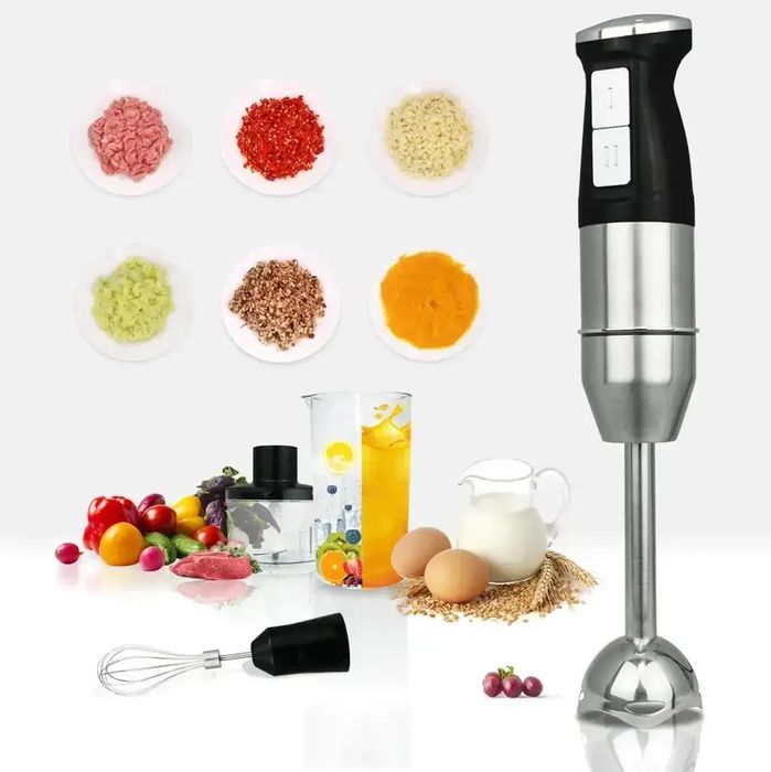 Блендер 4 в 1  BITEK BT-326 міксер кухонний комбайн подрібнювач 800 ВТ